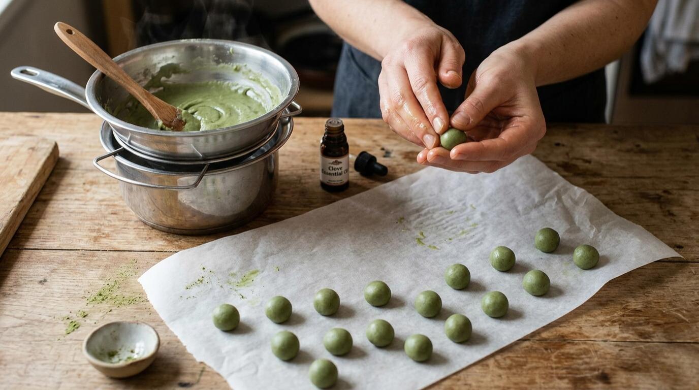 diy herbal chewing gum making the remedy