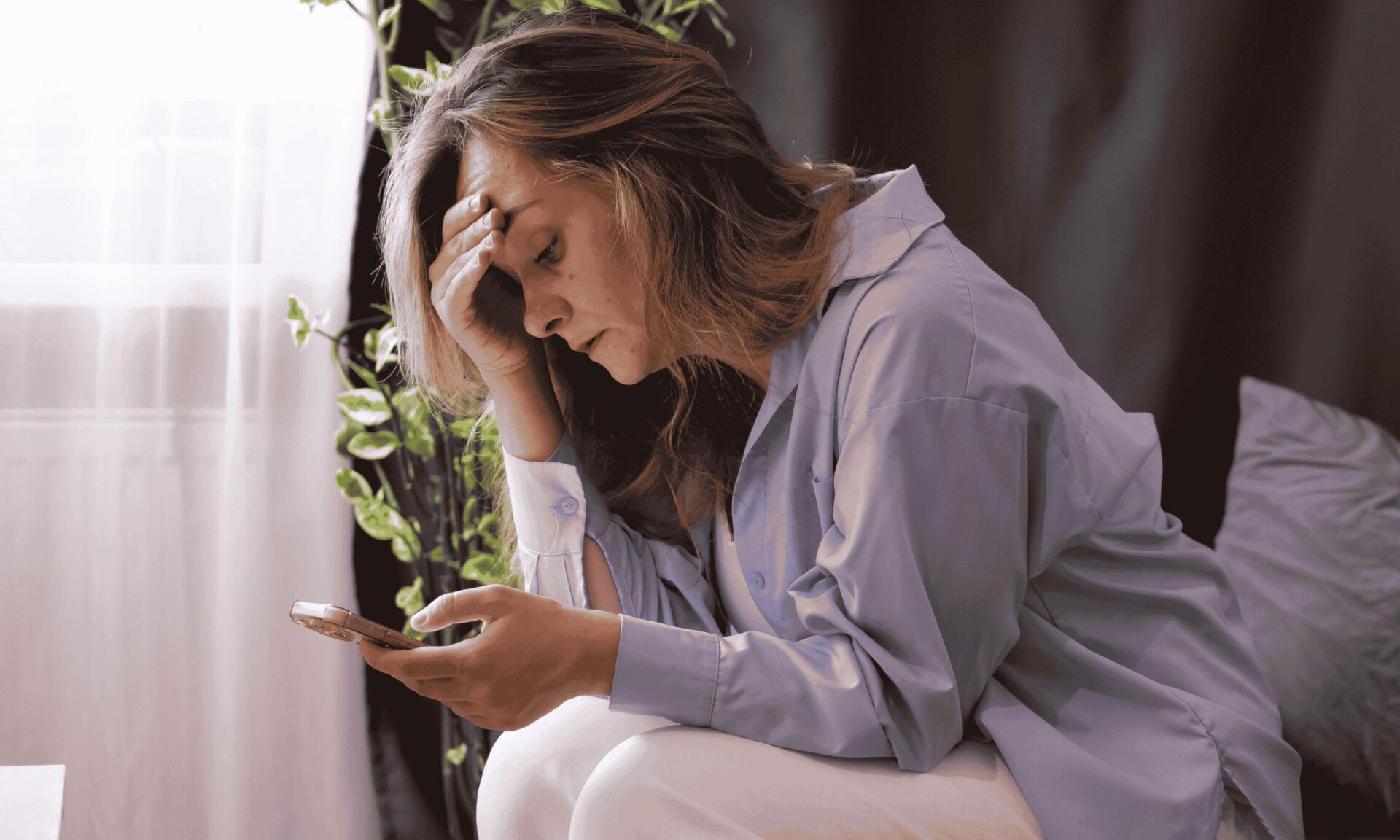 Woman Stressed