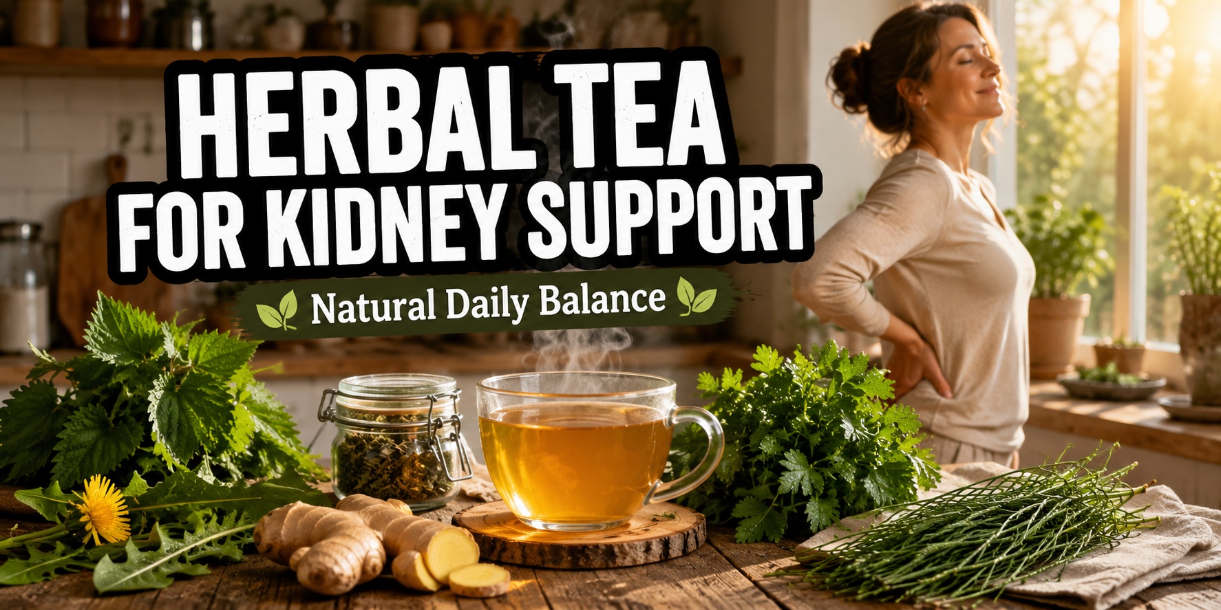 herbal tea for kidney support