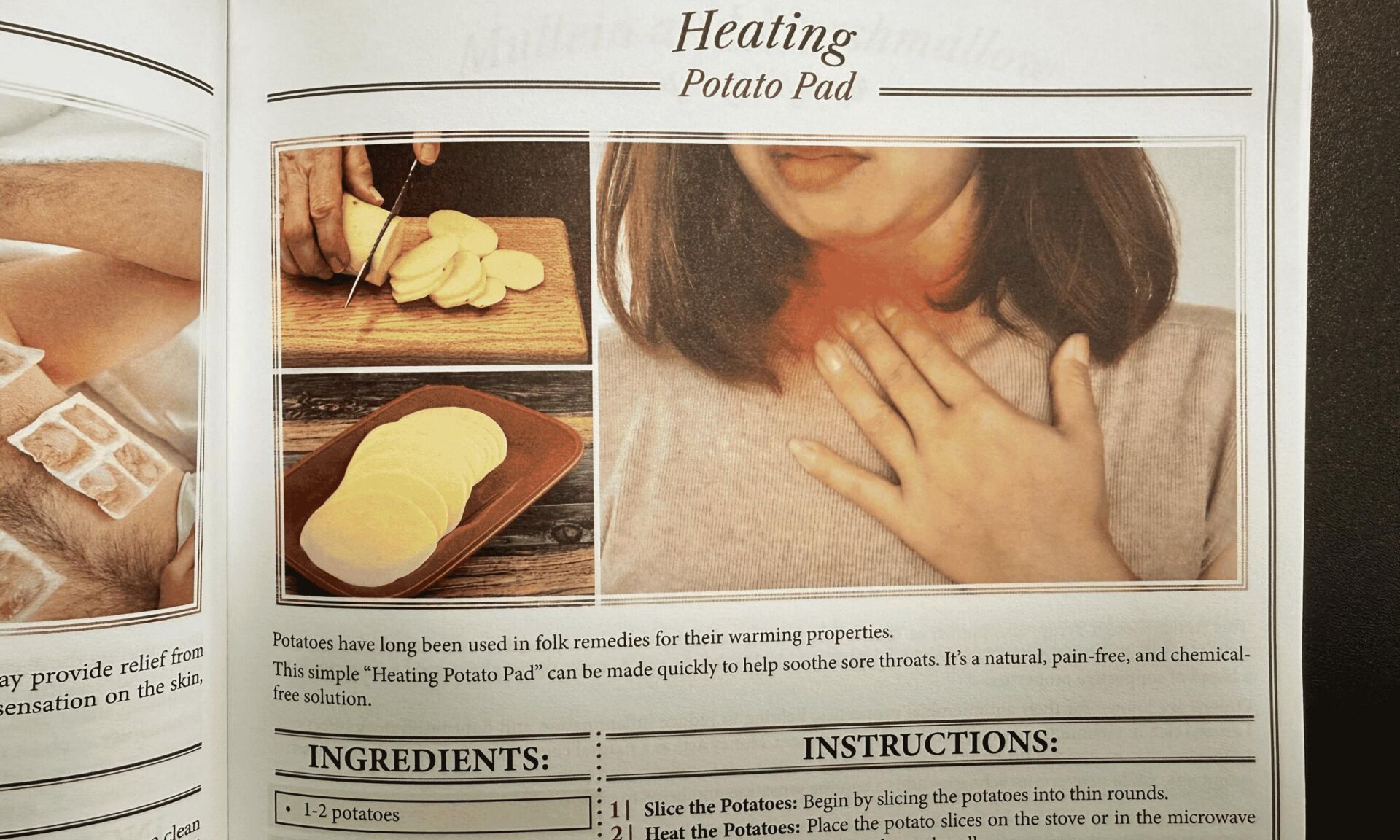 Potato Heating Pad.