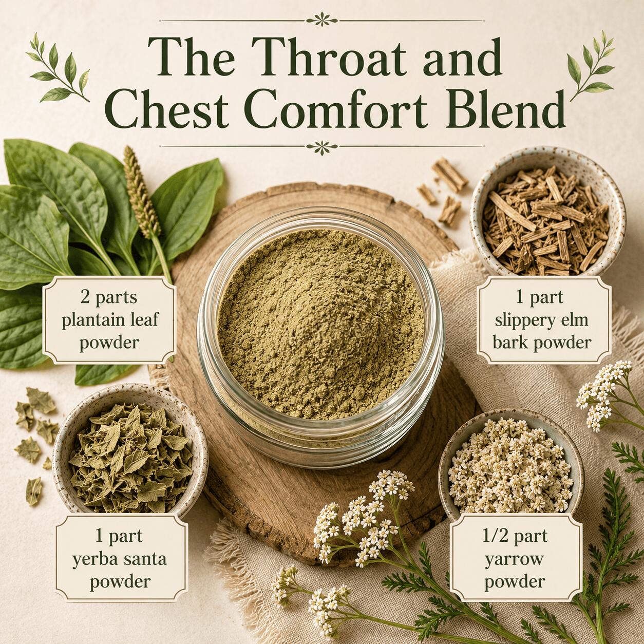 The Throat and Chest Comfort Blend