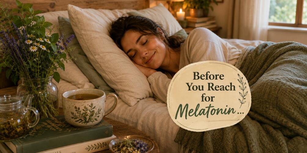 Herbs I Choose Instead of Melatonin