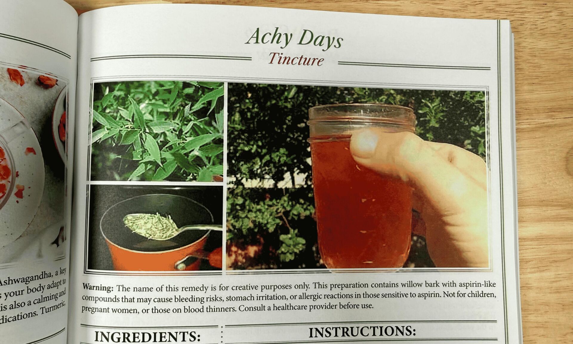 achy days tincture