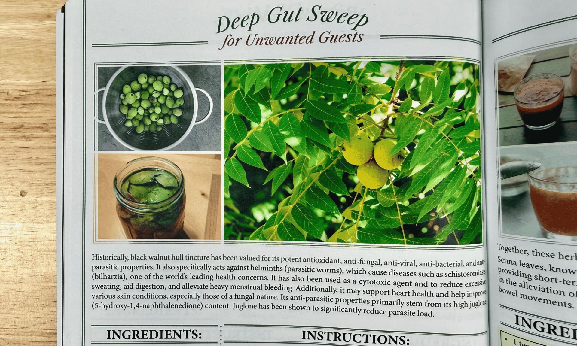 deep gut sweep for unwanted guests