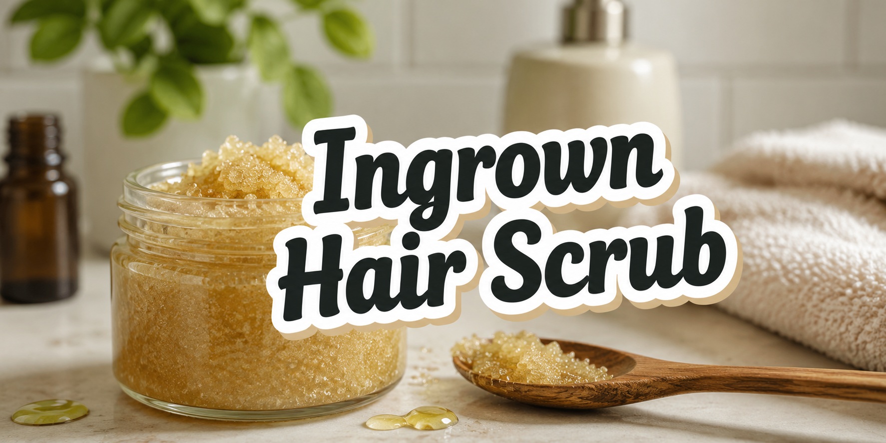ingrown hair scrub