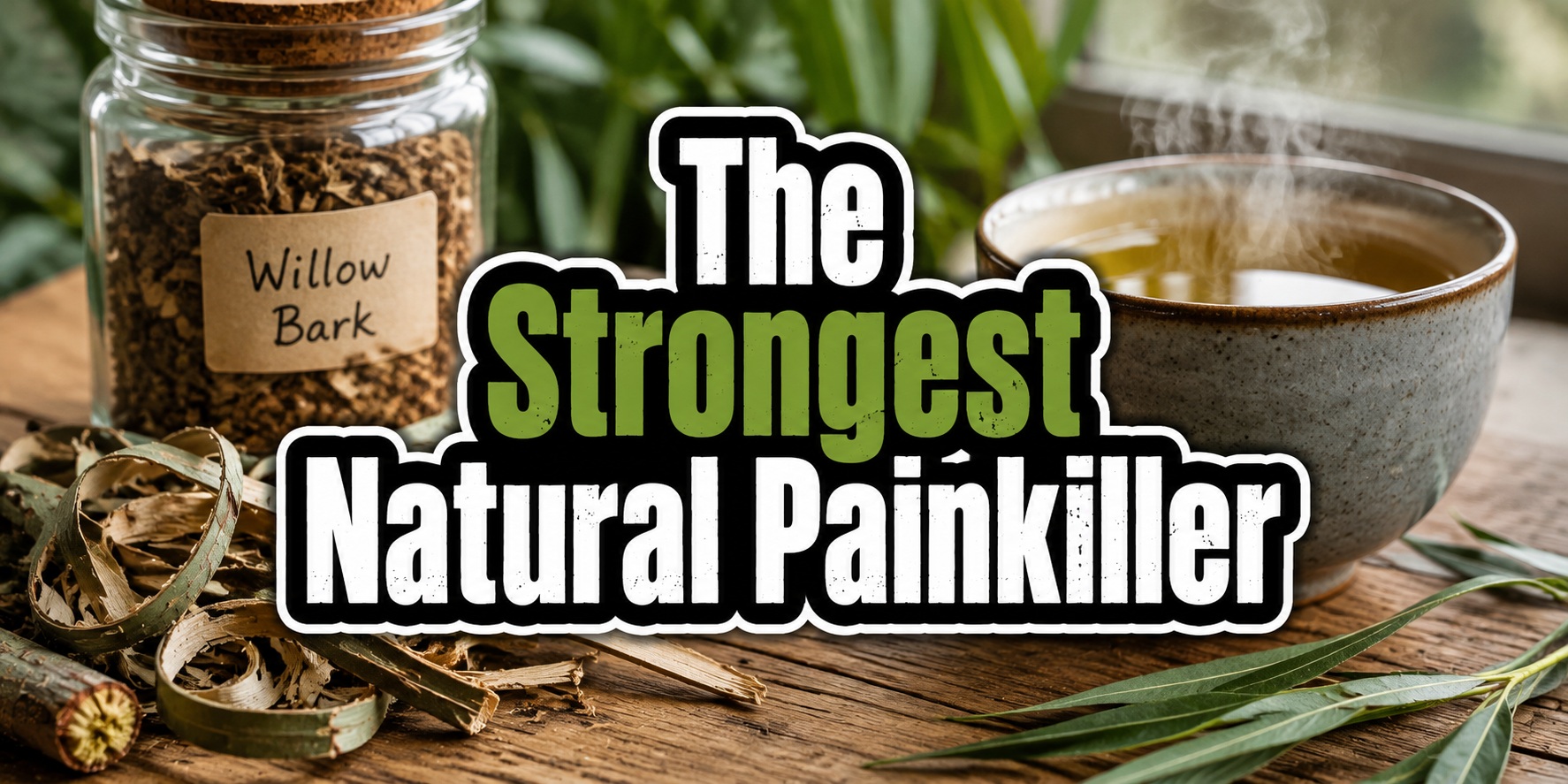 the strongest natural painkiller