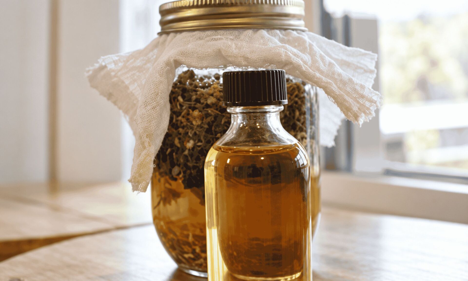 The concentrated remedy strained