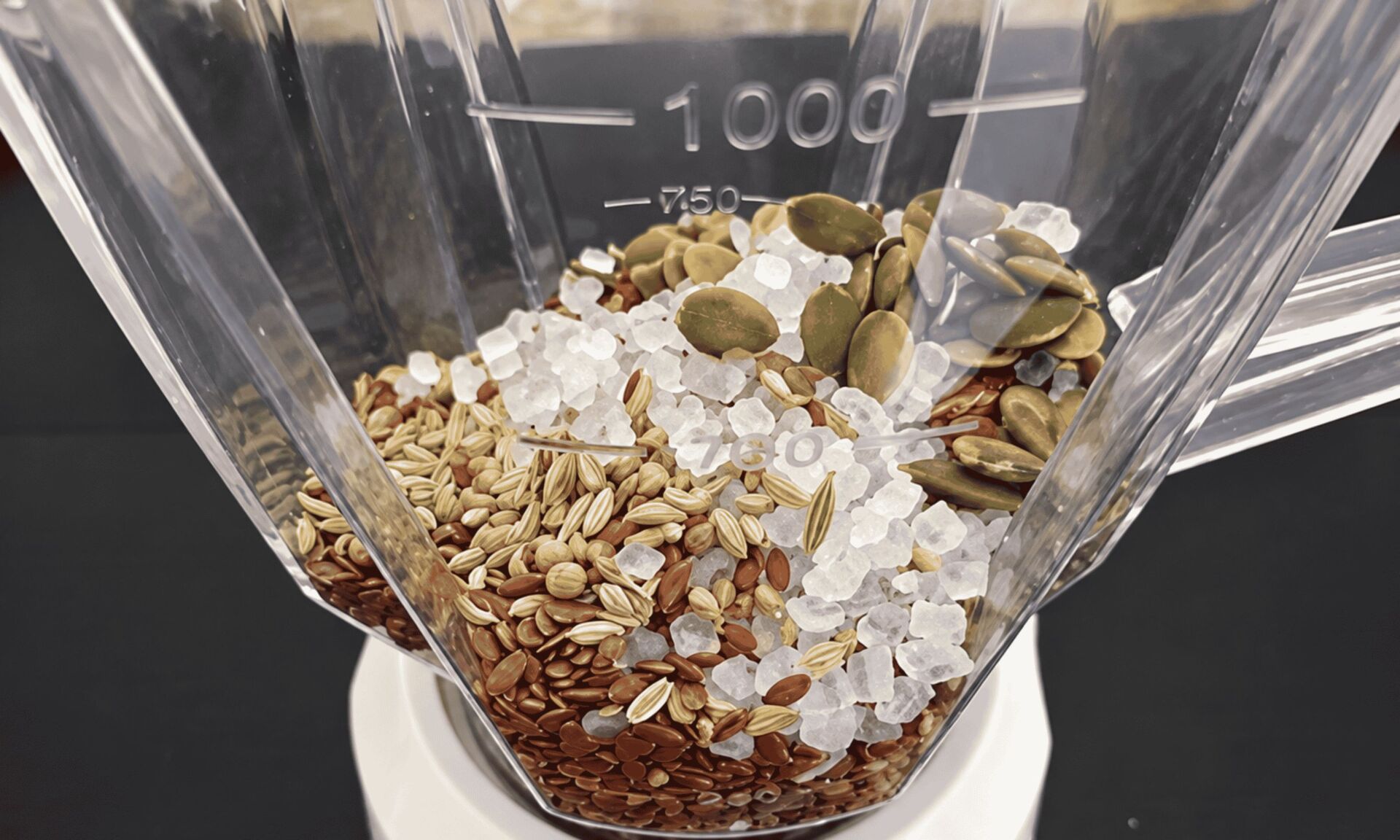 blending the brain booster ingredients
