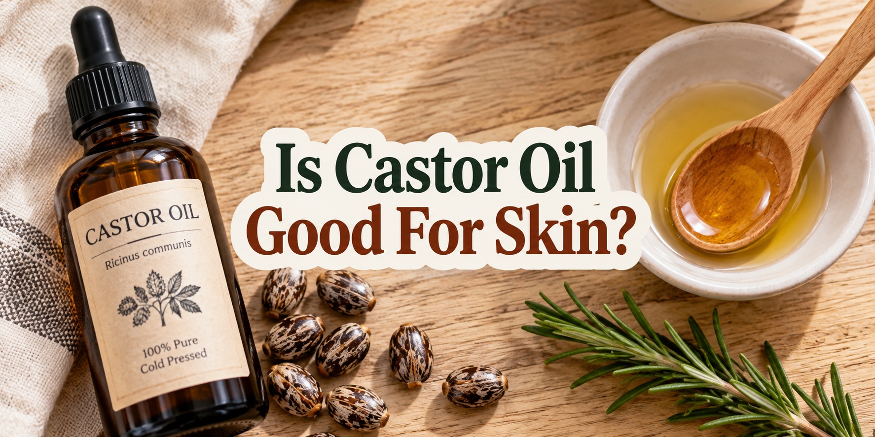 is castor oil good for skin