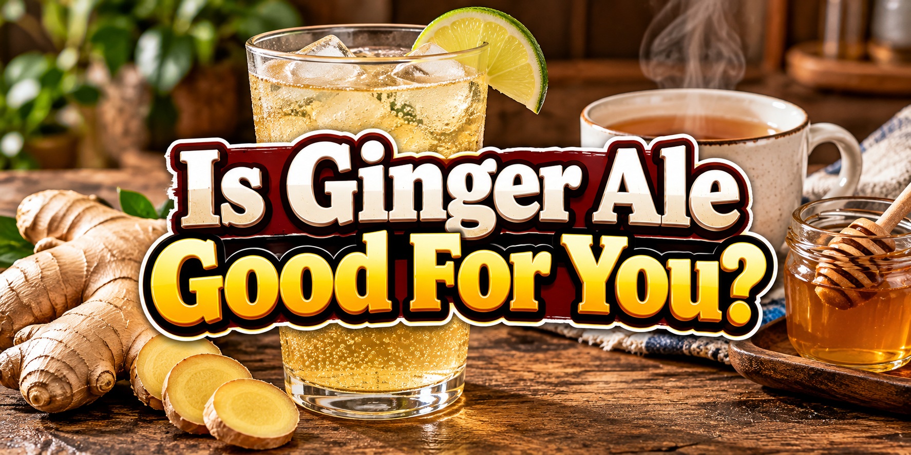 is ginger ale good for you