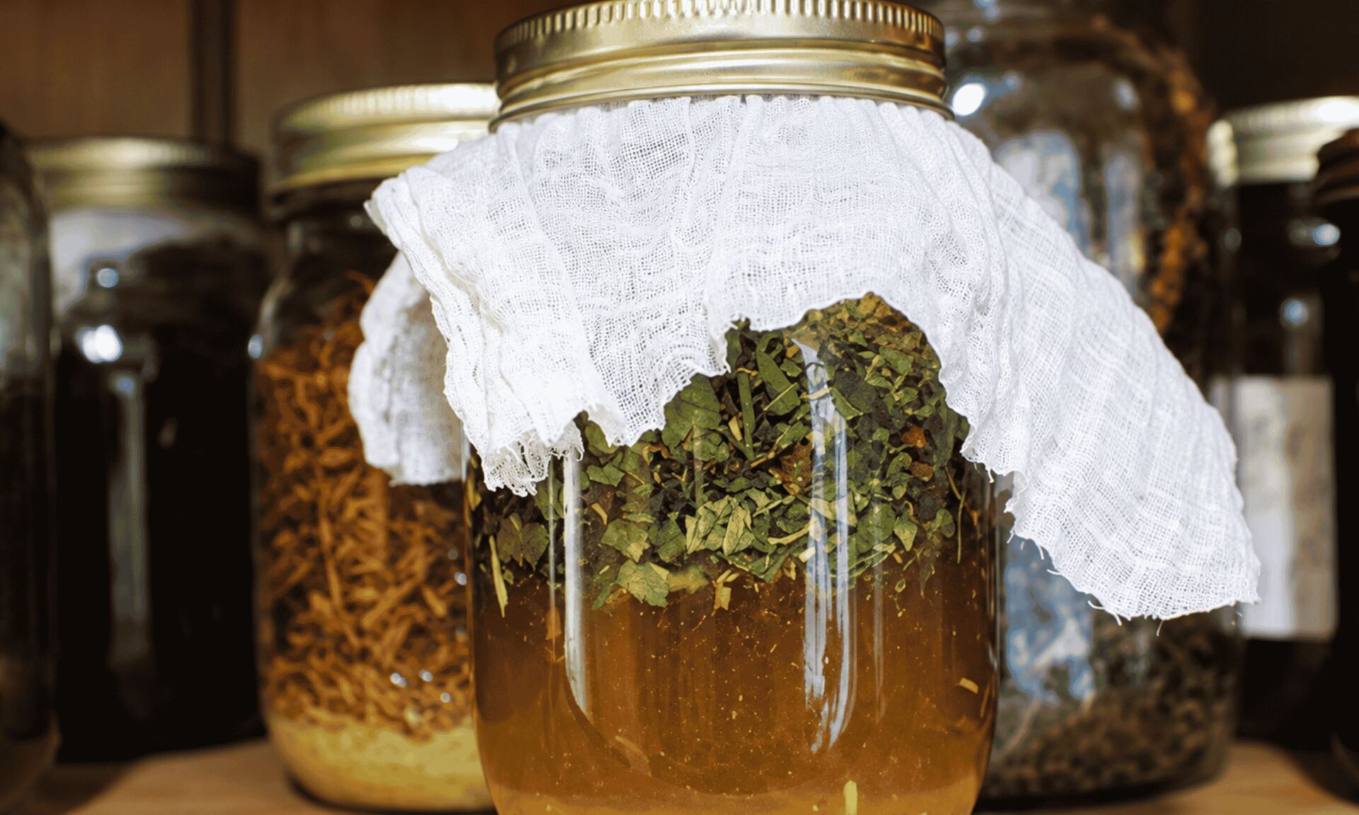 letting herbs infuse acid reflux remedy