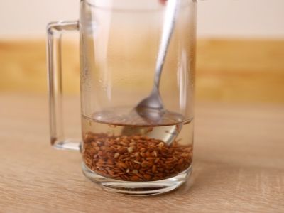 flaxseed water gut drink
