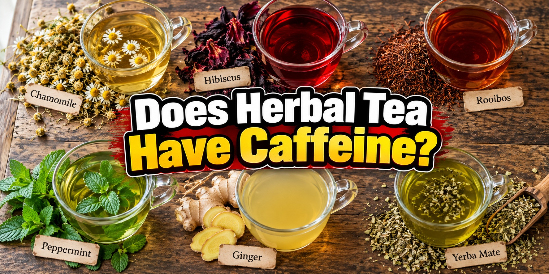 does herbal tea have caffeine