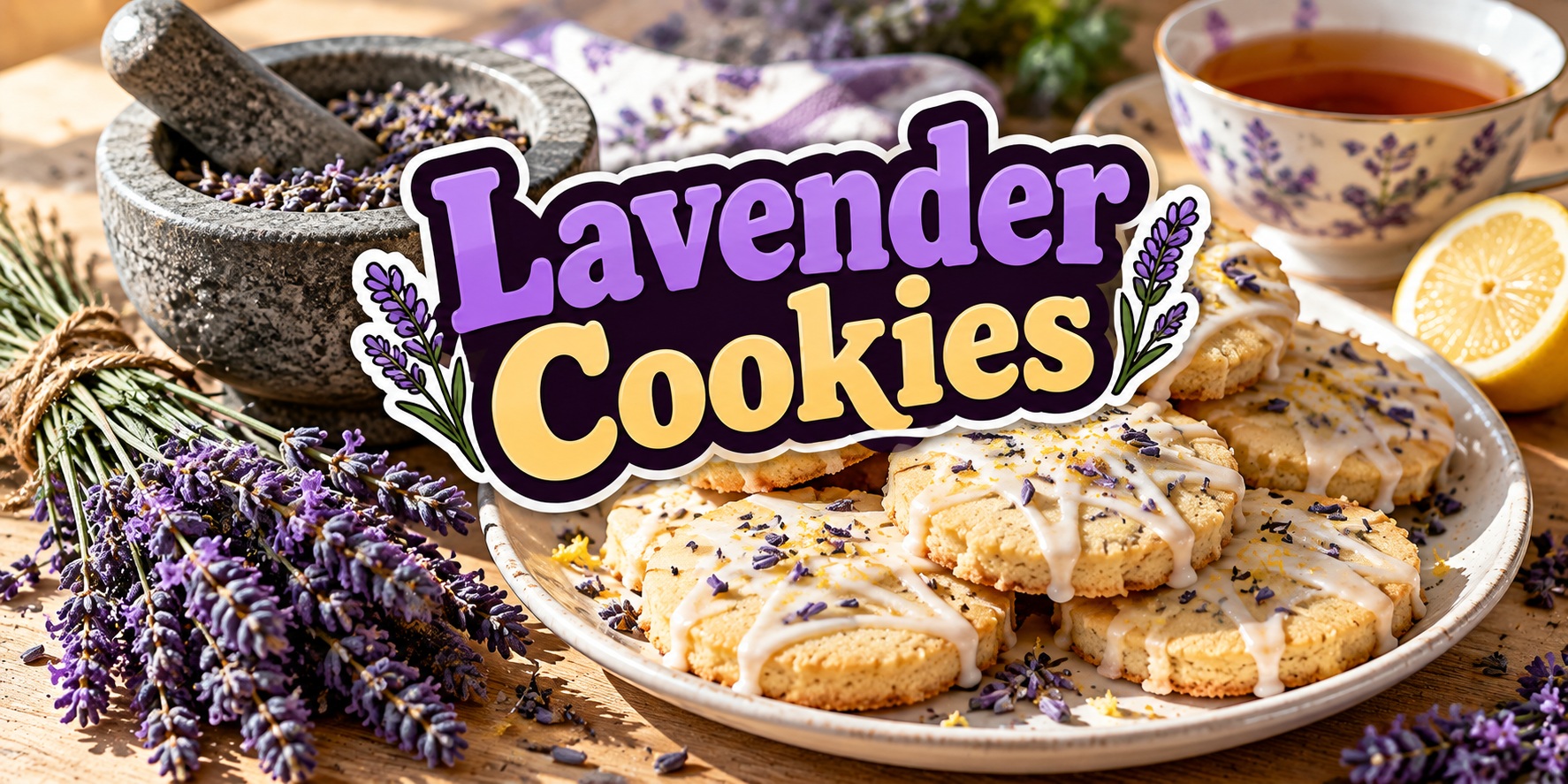 lavender cookies